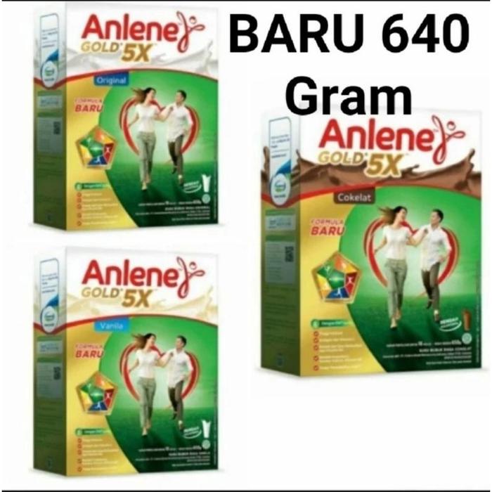Gambar Anlene Gold 5x Susu Kalsium Usia 51 tahun keatas Rasa Vanilla Diskon dari anthonyacc undefined Tokopedia