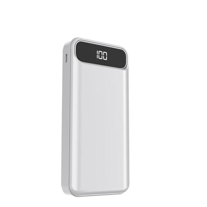 Gambar Powerbank 20000mAh 30000mAh Fast Charger 2A Real Capacity - Delcell - ALPHA PUTIH dari FULLHOUSE.CO undefined Tokopedia