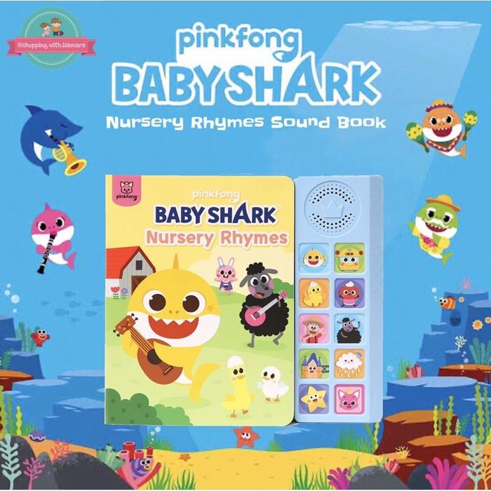 Baby Shark Nursery Rhymes Book Jual Pinkfong Baby Shark Nursery