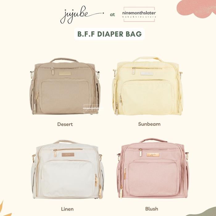 Jual Jujube BFF Diaper Bag Baby with Changing Pad Tas Keperluan - Main Image