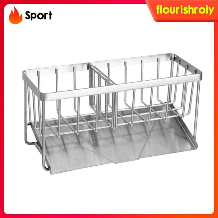 Gambar [Flourish] Rak Organizer Caddy Wastafel Dapur Aksesoris Kamar Mandi dari QQL cell undefined Tokopedia