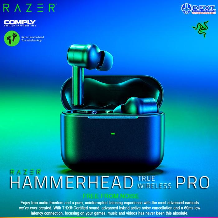 Jual Dijual Razer Hammerhead TWS True Wireless Pro Gaming Earbuds