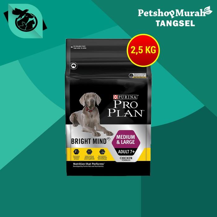 Makanan Anjing Tua Senior Proplan Bright Medium Larg Adult 25 Kg
