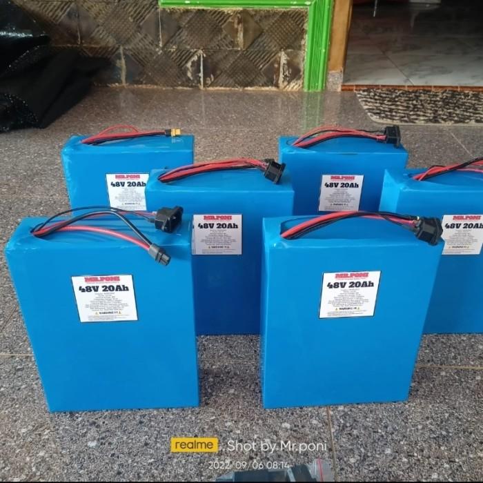 Jual Battery Motor Listrik Lithium 48V 20Ah 30Ah 40Ah 60Ah 100Ah ...