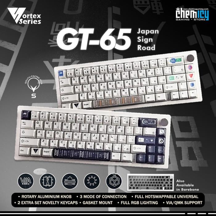 Gambar Vortex Series GT65 GT-65 Japan Sgn Road Wireless Mechanical Keyboard dari AYYUMI_STORE undefined Tokopedia