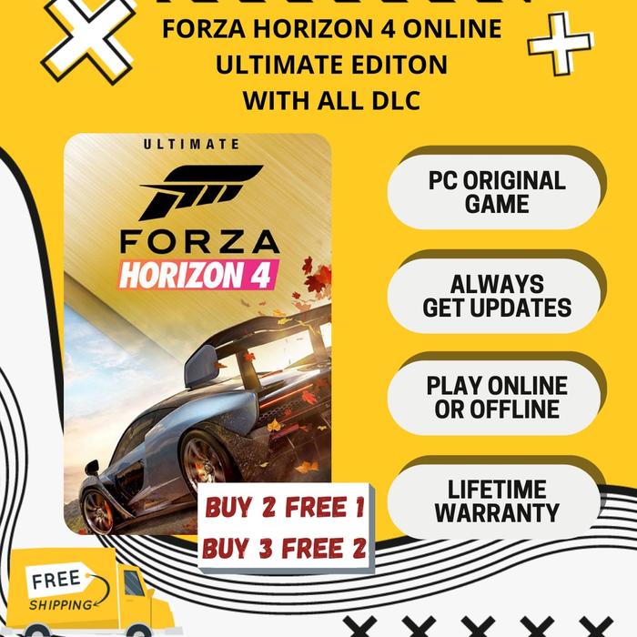 Forza Horizon Online Ultimate Edition With All Dlc Pc Original Murah
