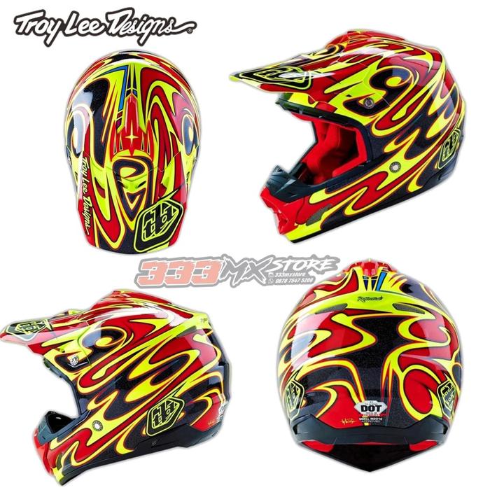Gambar HELM TLD SE3 REFLECTION. HELM TROY LEE DESIGN BUKAN FOX LEATT Limited dari may store1 undefined Tokopedia