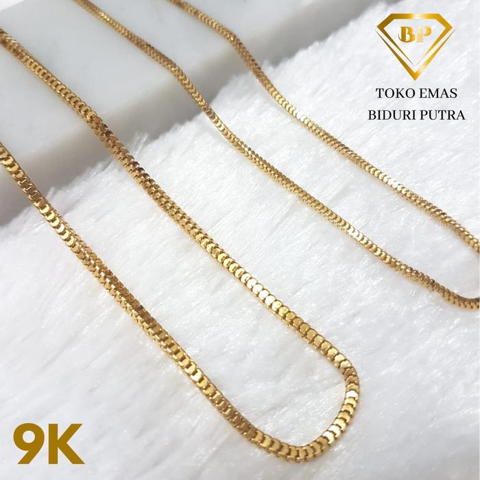 Gambar Kalung Emas Asli Model Milano Perhiasan Kadar 9K420 Toko Emas Biduri dari sarina3 undefined Tokopedia