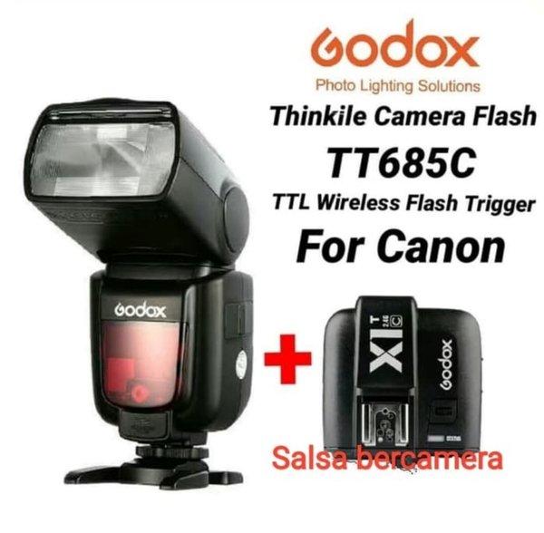 Jual Godox TT685 canon TT685c TTL For Canon plus Trigger Jual Godox TT685 canon TT685c TTL For Canon plus Trigger
