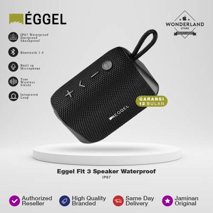 Gambar Eggel Fit 3 Fit3 Speaker Bluetooth Waterproof Portable IP67 3EQ Modes dari tiara store012 undefined Tokopedia