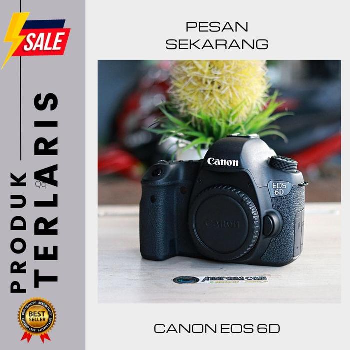 Canon Eos 6d Body Like New Sc 1000 An Sudah Wifi Tinggal Pakai Murah