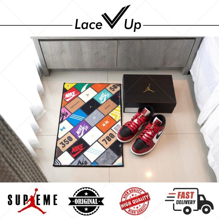 Gambar Sneakers Floor Mat Original Lace Up | Carpet | Karpet | Rug | Mat | dari Vaniasstoree undefined Tokopedia