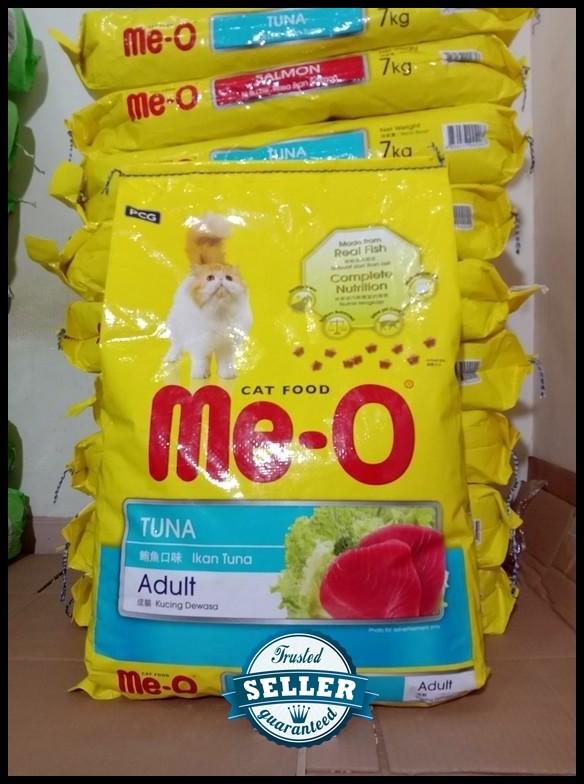 Gambar Makanan Kucing MEO ME-O ADULT 7 KG Cat Food tuna salmon chicken karung - SEAFOOD dari United Pet Center undefined Tokopedia