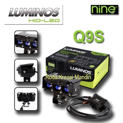 Gambar LAMPU TEMBAK SOROT LED LASER SQL 3 MATA BLUE LENS 2 WARNA 12V 24V - Q9S Blue Lens, 2 Pcs/Set dari Workshop 51A undefined Tokopedia