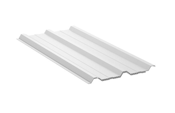 Gambar Atap uPVC Rufingku - R430 12 mm - Putih, 43 cm Termurah dari GUENTENG.COM undefined Tokopedia