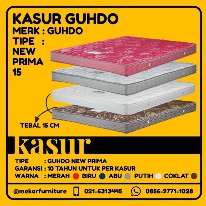 Gambar Kasur Spring Bed Guhdo New Prima 15 180 X 200 Mekar Furniture Paling dari ijatstore-1 undefined Tokopedia