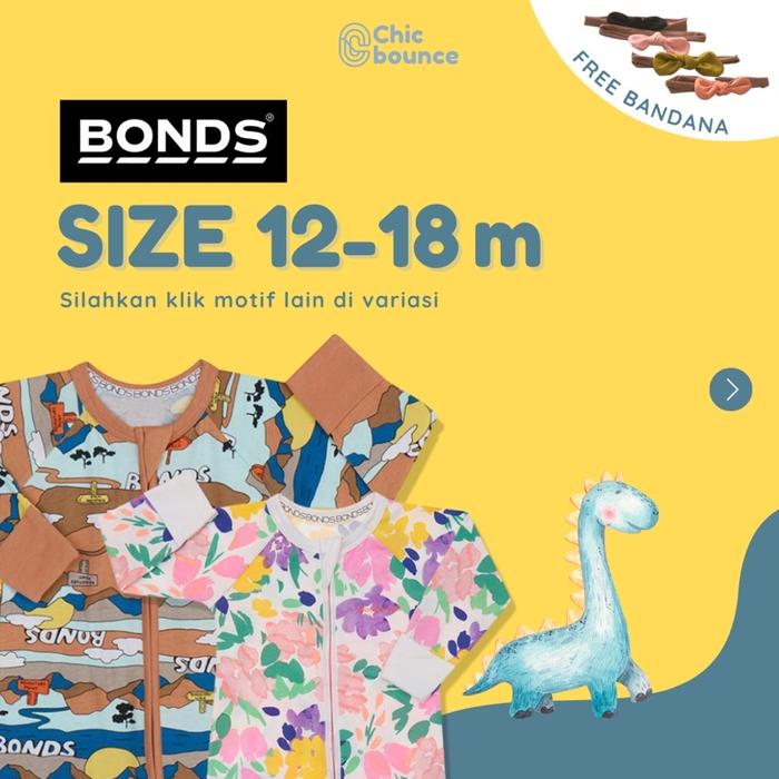 Jual Bonds Wondersuit Size 12-18 M Tahun Ready Stock