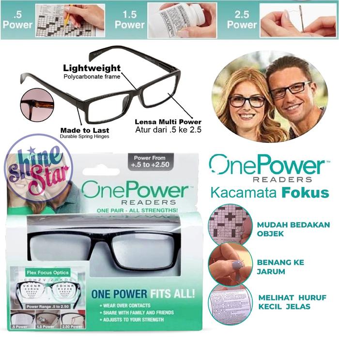 Gambar SUNSHINE SHINE STAR - READY KACAMATA ONE POWER READERS AUTO FOCUS dari barastore202 undefined Tokopedia
