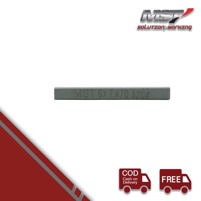 Gambar MST Batu Hone Batu Asah Honing Stone Untuk Menghaluskan Silinder - GC320 70x6x7mm dari MST TOOLS undefined Tokopedia