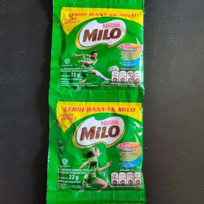 Gambar SUSU MILO SACHET 1 RENCENG ( ISI 10+1 SACHET ) dari akewstore-2 undefined Tokopedia