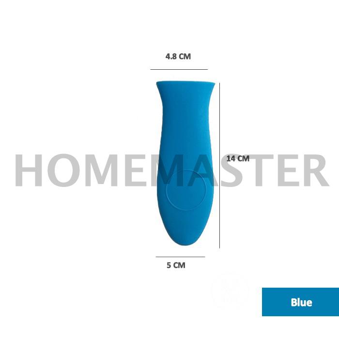 Gambar Silikon Sleeve/Sarung/Handle/Pelindung Panci Cast Iron/Stainless SHCIP - Biru dari HomemasterShop undefined Tokopedia