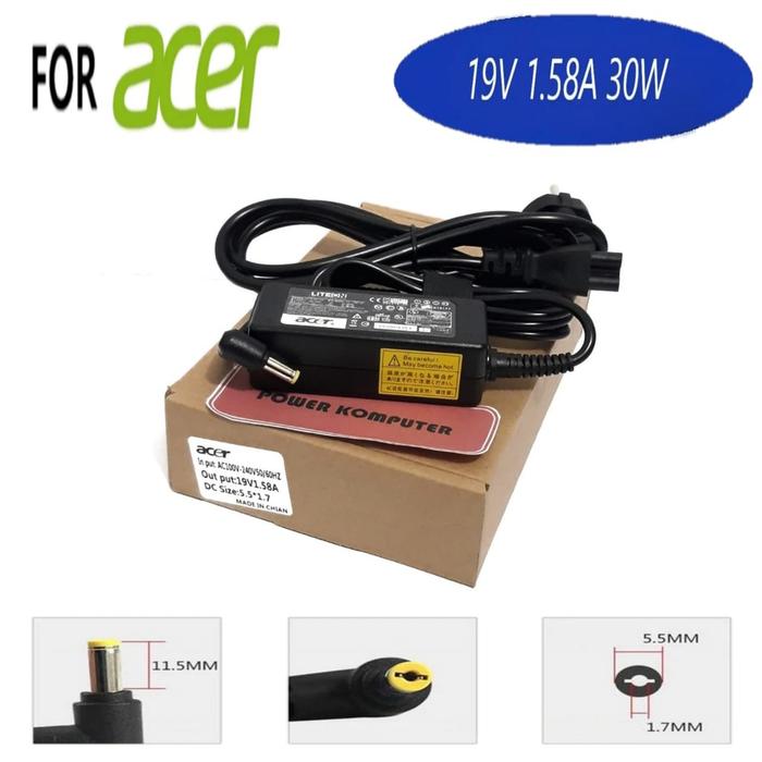 Gambar Komputer & Aksesoris Adapter Charger Laptop Acer Aspire One ZG5 ZG8 dari AJO AUDIO undefined Tokopedia