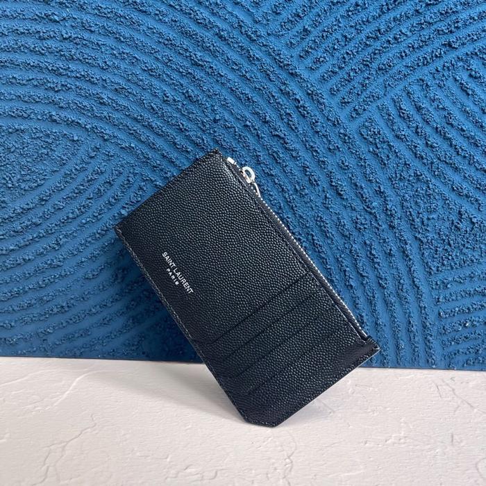 Coin Purse Ysl Monogram Fragments Zippered Card Case Jual DOMPET