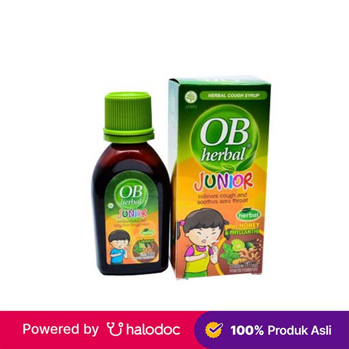 Gambar OB Herbal Junior Sirup 60 ml dari Apotek Apotekita Penjaringan undefined Tokopedia
