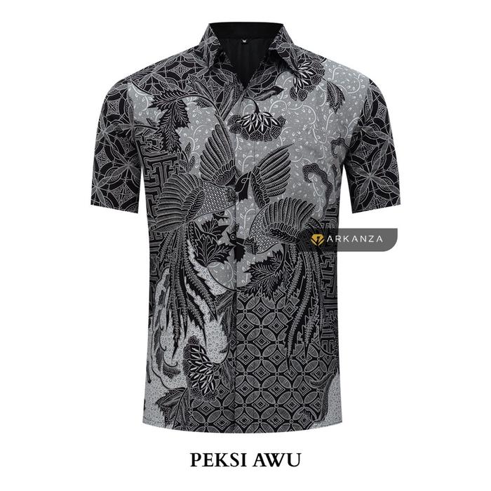 Gambar BATIK ARKANZA Motif PEKSI AWU PENDEK Full Furing Solo Laweyan - S dari BATIKARKANZA.ID undefined Tokopedia