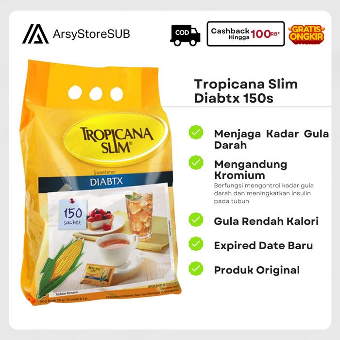 Gambar TROPICANA SLIM CLASSICDIABETX Sachet Isi 160s150s - Diabetx C650 dari olimpanipina undefined Tokopedia