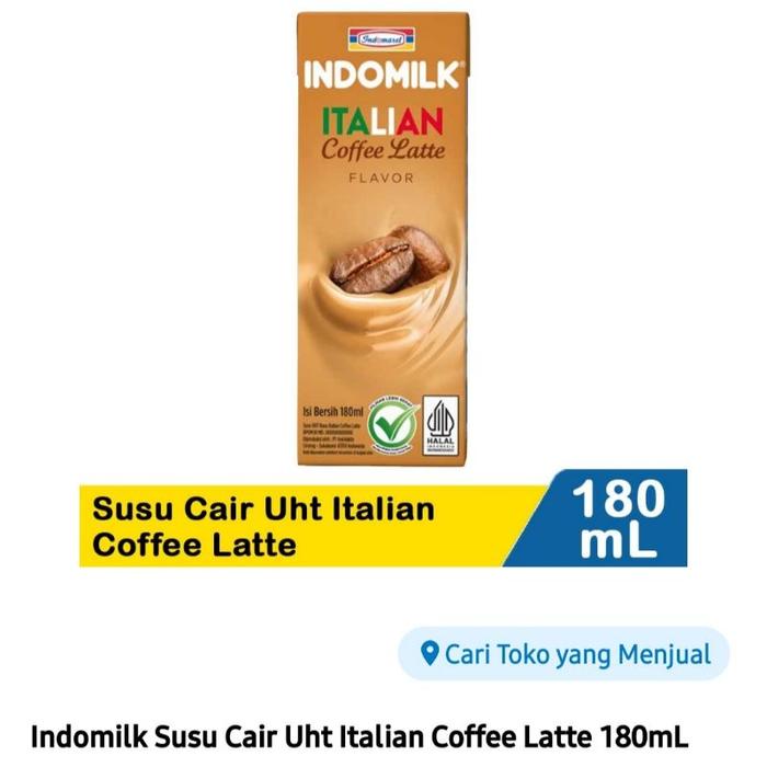 Gambar Dijual SUSU INDOMILK CAIR UHT KOREAN ITALY BELGIAN 180 ML Diskon dari hafizaa_ undefined Tokopedia