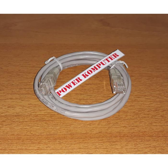 Gambar Komputer & Aksesoris Kabel Lan UTP Cat5 1m Internet Ethernet Cable dari AJO AUDIO undefined Tokopedia