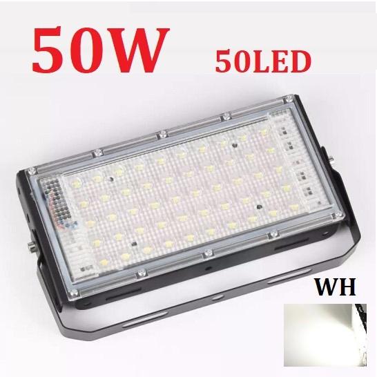 Gambar FATRO LAMPU SOROT 50W RGB SMD LED Flood Light IP65 Lampu Tembak 50W - 50W white dari FATRO Official Shop undefined Tokopedia