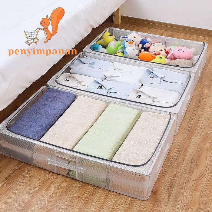 Gambar box penyimpanan Lipat kotak penyimpanan pakaian serbaguna mainan box dari tomy wibbys undefined Tokopedia