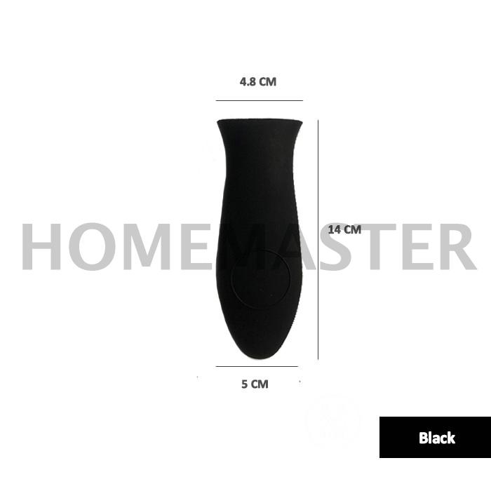 Gambar Silikon Sleeve/Sarung/Handle/Pelindung Panci Cast Iron/Stainless SHCIP - Hitam dari HomemasterShop undefined Tokopedia