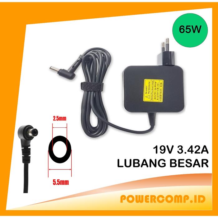 Gambar Komputer & Aksesoris Adaptor Charger Asus 19V 3.42A 65W pin 5.5 x dari AJO AUDIO undefined Tokopedia