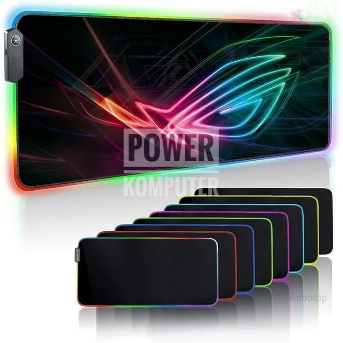 Gambar Komputer & Aksesoris Asus Logo Gaming Mousepad RGB LED Gaming Mouse dari AJO AUDIO undefined Tokopedia