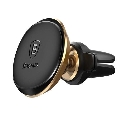 Gambar Baseus 360 Rotation Magnetic Air Vent Car Holder Smartphone - SUGX - Gold dari gajettoid undefined Tokopedia