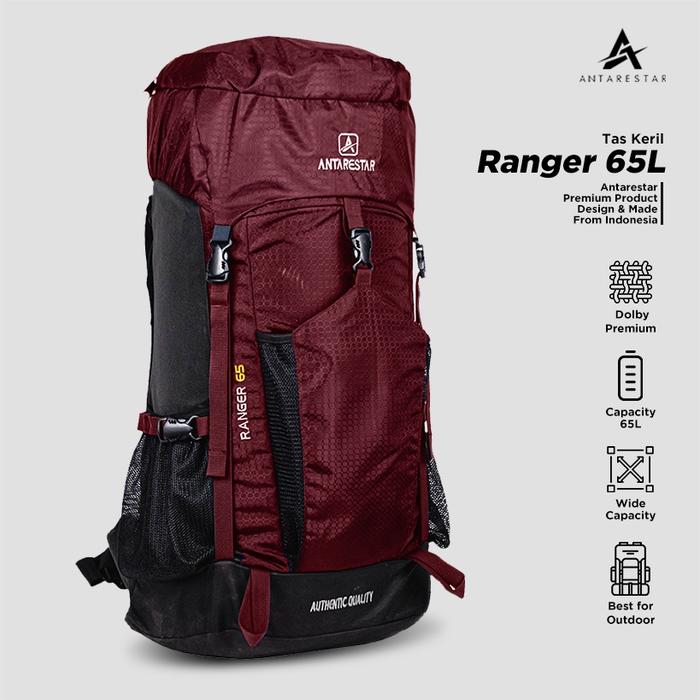 Gambar TAS CARRIER ANTARESTAR 65L TAS RANSEL GUNUNG BACKPACK TAS PUNGGUNG dari kangminnishop undefined Tokopedia