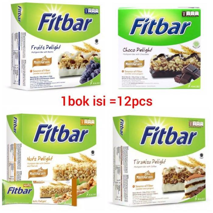 Gambar FITBAR SNACK SEHAT ISI 12 PCS dari jesikaofficial undefined Tokopedia