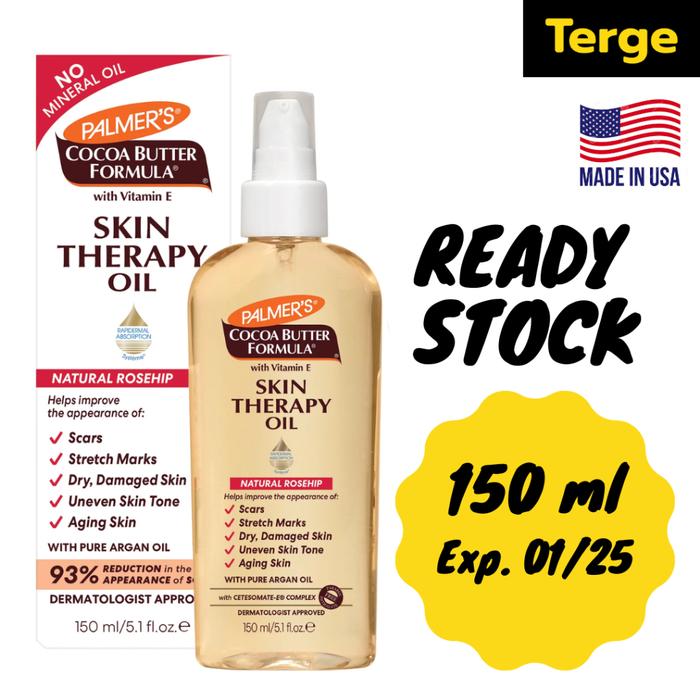 Gambar Minyak Tubuh Palmer's Cocoa Butter Formula Skin Therapy Body Oil 150 dari Aya seller undefined Tokopedia