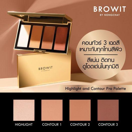 Jual BEST SELLER Browit Highlight And Contour Pro Palette by