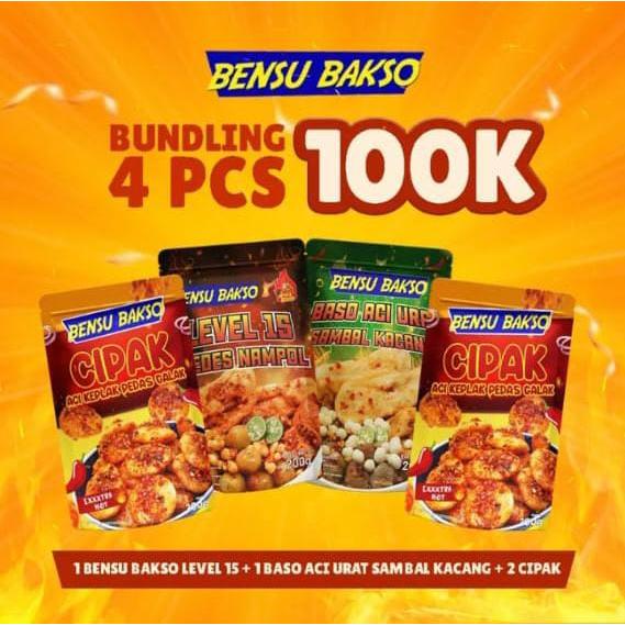 Gambar Promo Bensu Bakso Bundling 4 Pcs Bensu Bakso 100K Limited dari amina shop127 undefined Tokopedia