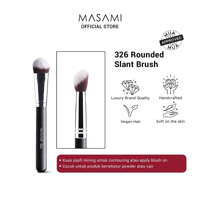 Gambar Masami 326 Rounded Slant Brush dari ganesaputrilina undefined Tokopedia