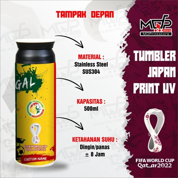 Gambar TUMBLER SENEGAL DUNIA QATAR 2022 MDPRINTSTORE - JAPAN dari MDPrintStore undefined Tokopedia