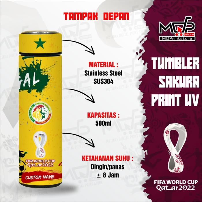Gambar TUMBLER SENEGAL DUNIA QATAR 2022 MDPRINTSTORE - SAKURA dari MDPrintStore undefined Tokopedia