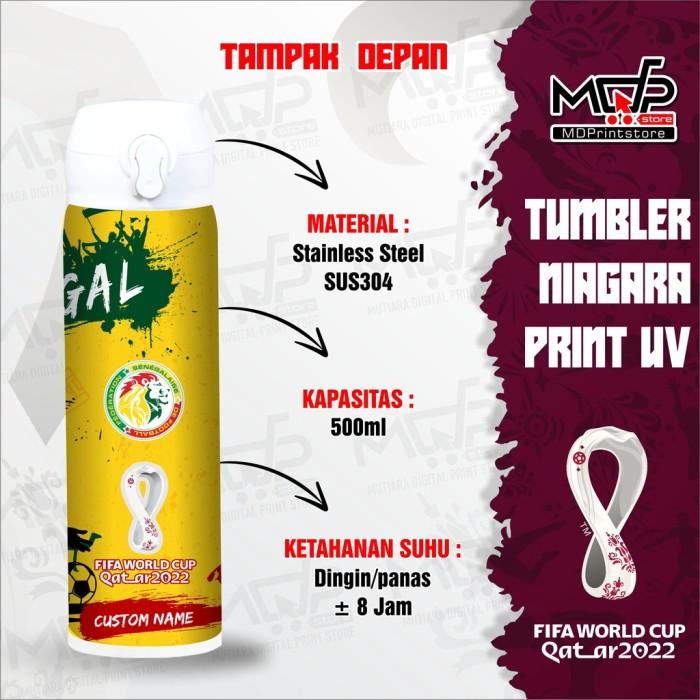 Gambar TUMBLER SENEGAL DUNIA QATAR 2022 MDPRINTSTORE - NIAGARA dari MDPrintStore undefined Tokopedia