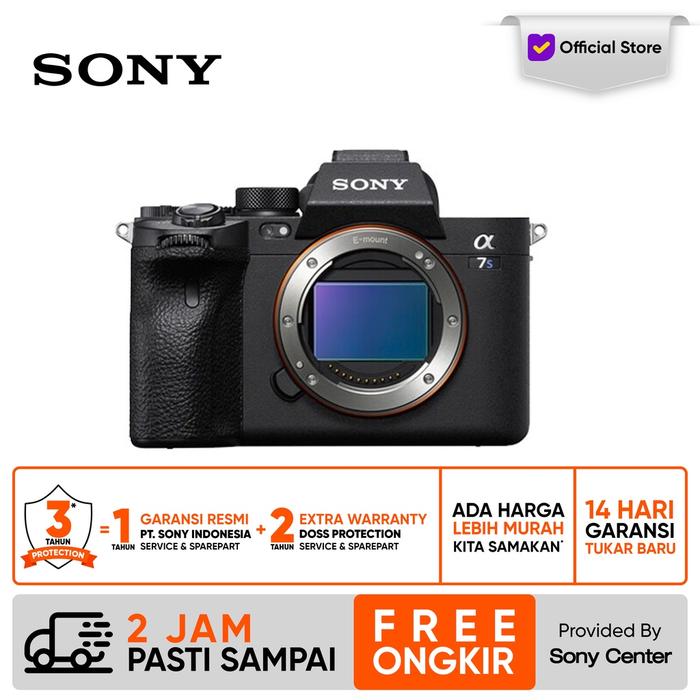Doss Sony Alpha A7s Iii Mirrorless Digital Camera Jual SONY Alpha A7S III  Mirrorless Camera Full Frame Body Only - Main Image