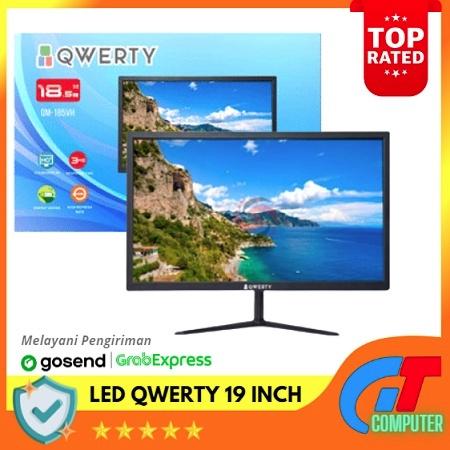 Gambar Monitor Led Qwerty 19 Inch Hdmi + Vga Murah - NON PACKING, QWERTY 19" dari jidan99 undefined Tokopedia
