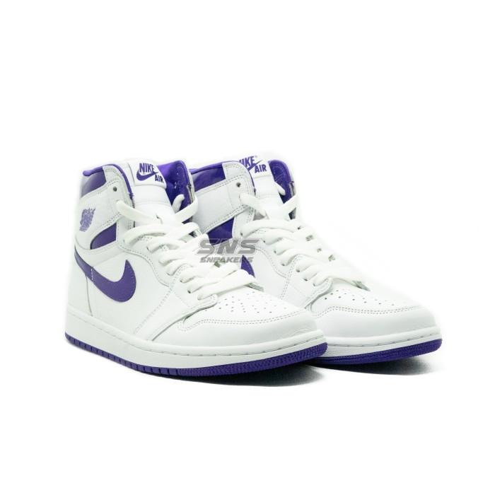 Gambar Nike Air Jordan 1 High Court Purple (W) 100% Authentic - 37.5 dari SNS Sneakers Store undefined Tokopedia